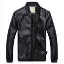 New Arrival Leather Jacket - MenOutwear-Black-M-JadeMoghul Inc.