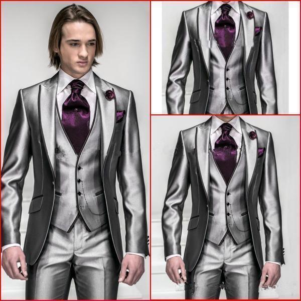 New Arrival Slim Formal Men Suits - 3 piece-as picture 14-XS-JadeMoghul Inc.