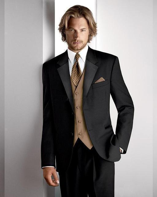 New Arrival Slim Formal Men Suits - 3 piece-as picture 2-XS-JadeMoghul Inc.