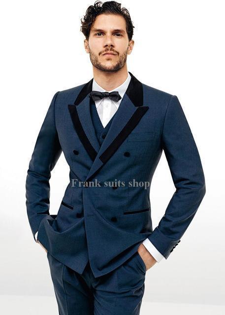 New Arrival Slim Formal Men Suits - 3 piece-as picture 3-XS-JadeMoghul Inc.