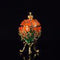New arrive home decor Fashion Valuable Metal religious mascot Collection Faberge egg for home decor-Orange-JadeMoghul Inc.