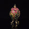 New arrive home decor Fashion Valuable Metal religious mascot Collection Faberge egg for home decor-Pink-JadeMoghul Inc.