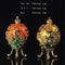 New arrive home decor Fashion Valuable Metal religious mascot Collection Faberge egg for home decor-TWO PCS-JadeMoghul Inc.