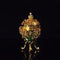 New arrive home decor Fashion Valuable Metal religious mascot Collection Faberge egg for home decor-Yellow-JadeMoghul Inc.