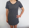 New Arrive Striped Dress Woman - Brief Dress Women-Black-S-JadeMoghul Inc.