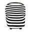 New Baby Car Seat Cover Toddler Canpony Nursing Cover Multi-Use Stretehy Infinity Scarf Breastfeeding Shipping Car Chair Cover-White and Black-China-JadeMoghul Inc.