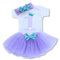 New Baby Girl Clothing Summer Sequin Bow Tutu Newborn Dress (Tops+Headband+Dress) 3pcs Clothes Bebe First Birthday Elsa Costumes-Black-12M-JadeMoghul Inc.