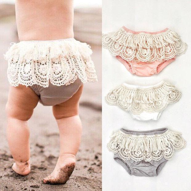 New Baby Girl Toddler Ruffle Frilly Pants Nappy Cover Bloomer Tulle Pettiskirt-Pink-6M-JadeMoghul Inc.