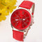NEW Best Quality Geneva Platinum Watch-Red-JadeMoghul Inc.