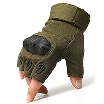 New Brand Tactical Gloves Military Army Paintball Airsoft Shooting Police Carbon Hard Knuckle Full Finger Gloves-Green-L-JadeMoghul Inc.