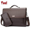 New Business Briefcase / PU Leather Laptop Bag-black-JadeMoghul Inc.