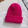 New Candy Colors Winter Hat Women Knitted Hat Warm Soft Trendy Hat Kpop Style Wool Beanie Elegant All-match Hat AExp