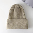 New Candy Colors Winter Hat Women Knitted Hat Warm Soft Trendy Hat Kpop Style Wool Beanie Elegant All-match Hat AExp