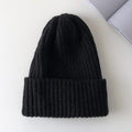 New Candy Colors Winter Hat Women Knitted Hat Warm Soft Trendy Hat Kpop Style Wool Beanie Elegant All-match Hat AExp
