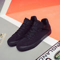 New Canvas Shoes For Men / Flat Heel High Quality Casual Shoes-Black-6.5-JadeMoghul Inc.