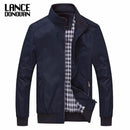 New Casual Jacket For Men / All Season Outerwear-1LD1236 CHECK Asian Size 1-M-JadeMoghul Inc.