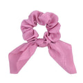 New Chiffon Bowknot Elastic Hair Bands For Women Girls Solid Color Scrunchies Headband Hair Ties Ponytail Holder Hair Accessorie AExp