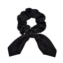 New Chiffon Bowknot Elastic Hair Bands For Women Girls Solid Color Scrunchies Headband Hair Ties Ponytail Holder Hair Accessorie AExp