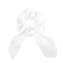 New Chiffon Bowknot Elastic Hair Bands For Women Girls Solid Color Scrunchies Headband Hair Ties Ponytail Holder Hair Accessorie AExp