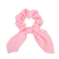 New Chiffon Bowknot Elastic Hair Bands For Women Girls Solid Color Scrunchies Headband Hair Ties Ponytail Holder Hair Accessorie AExp