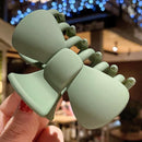 New Cute Candy Colors Banana Shape Hair Claws Women Girls Sweet Hair Clips Ponytail Holder Hairpins Fashion Hair Accessories AExp