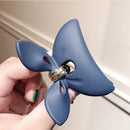 New Cute Candy Colors Banana Shape Hair Claws Women Girls Sweet Hair Clips Ponytail Holder Hairpins Fashion Hair Accessories AExp