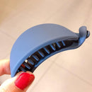 New Cute Candy Colors Banana Shape Hair Claws Women Girls Sweet Hair Clips Ponytail Holder Hairpins Fashion Hair Accessories AExp