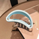 New Cute Candy Colors Banana Shape Hair Claws Women Girls Sweet Hair Clips Ponytail Holder Hairpins Fashion Hair Accessories AExp