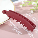New Cute Candy Colors Banana Shape Hair Claws Women Girls Sweet Hair Clips Ponytail Holder Hairpins Fashion Hair Accessories AExp