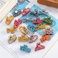 New Cute Candy Colors Banana Shape Hair Claws Women Girls Sweet Hair Clips Ponytail Holder Hairpins Fashion Hair Accessories AExp