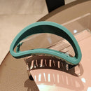 New Cute Candy Colors Banana Shape Hair Claws Women Girls Sweet Hair Clips Ponytail Holder Hairpins Fashion Hair Accessories AExp