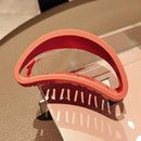 New Cute Candy Colors Banana Shape Hair Claws Women Girls Sweet Hair Clips Ponytail Holder Hairpins Fashion Hair Accessories AExp