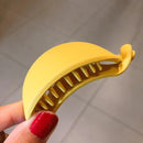 New Cute Candy Colors Banana Shape Hair Claws Women Girls Sweet Hair Clips Ponytail Holder Hairpins Fashion Hair Accessories JadeMoghul Inc. 