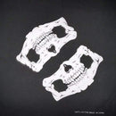 New Design Fashion Hip Hop 100% Cotton Skull Bandana Square Scarf Black Paisley Bicycle Headband For Women/Men/Boys/Girls AExp