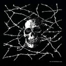 New Design Fashion Hip Hop 100% Cotton Skull Bandana Square Scarf Black Paisley Bicycle Headband For Women/Men/Boys/Girls AExp