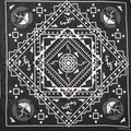New Design Fashion Hip Hop 100% Cotton Skull Bandana Square Scarf Black Paisley Bicycle Headband For Women/Men/Boys/Girls AExp