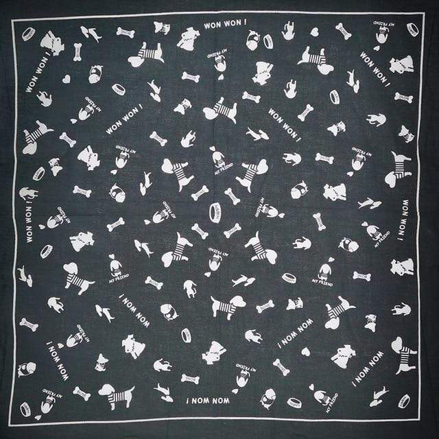 New Design Fashion Hip Hop 100% Cotton Skull Bandana Square Scarf Black Paisley Bicycle Headband For Women/Men/Boys/Girls AExp