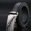 New Designer Mens Belt / Luxury Leather Belt With Metal Buckle-2-130cm-JadeMoghul Inc.
