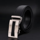 New Designer Mens Belt / Luxury Leather Belt With Metal Buckle-21-120cm-JadeMoghul Inc.