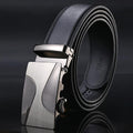 New Designer Mens Belt / Luxury Leather Belt With Metal Buckle-6-130cm-JadeMoghul Inc.