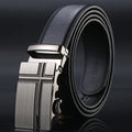 New Designer Mens Belt / Luxury Leather Belt With Metal Buckle-9-130cm-JadeMoghul Inc.