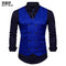 New Double Breasted Men Vest - Slim Fit Sleeveless Waistcoat-Blue-S-JadeMoghul Inc.