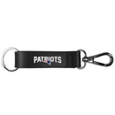 New England Patriots Black Strap Key Chain-Key Chains-JadeMoghul Inc.