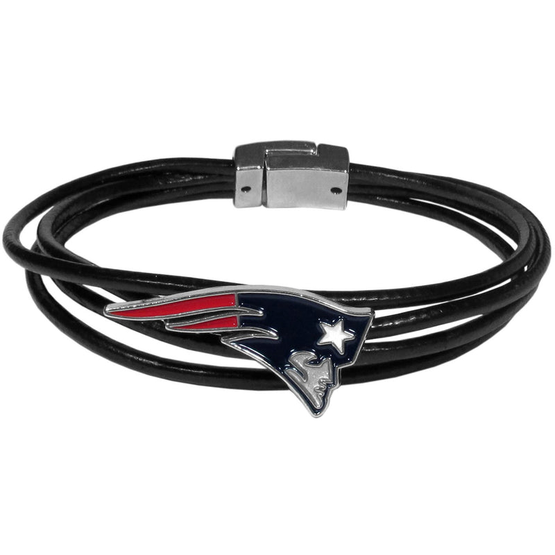 New England Patriots Magnetic Cord Bracelet-Jewelry & Accessories-JadeMoghul Inc.