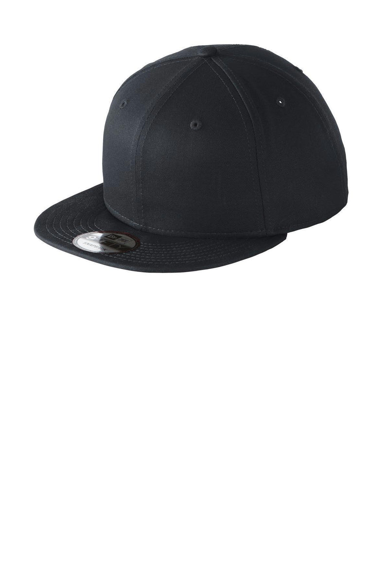 New Era - Flat Bill Snapback Cap. NE400-Caps-Dark Navy-OSFA-JadeMoghul Inc.