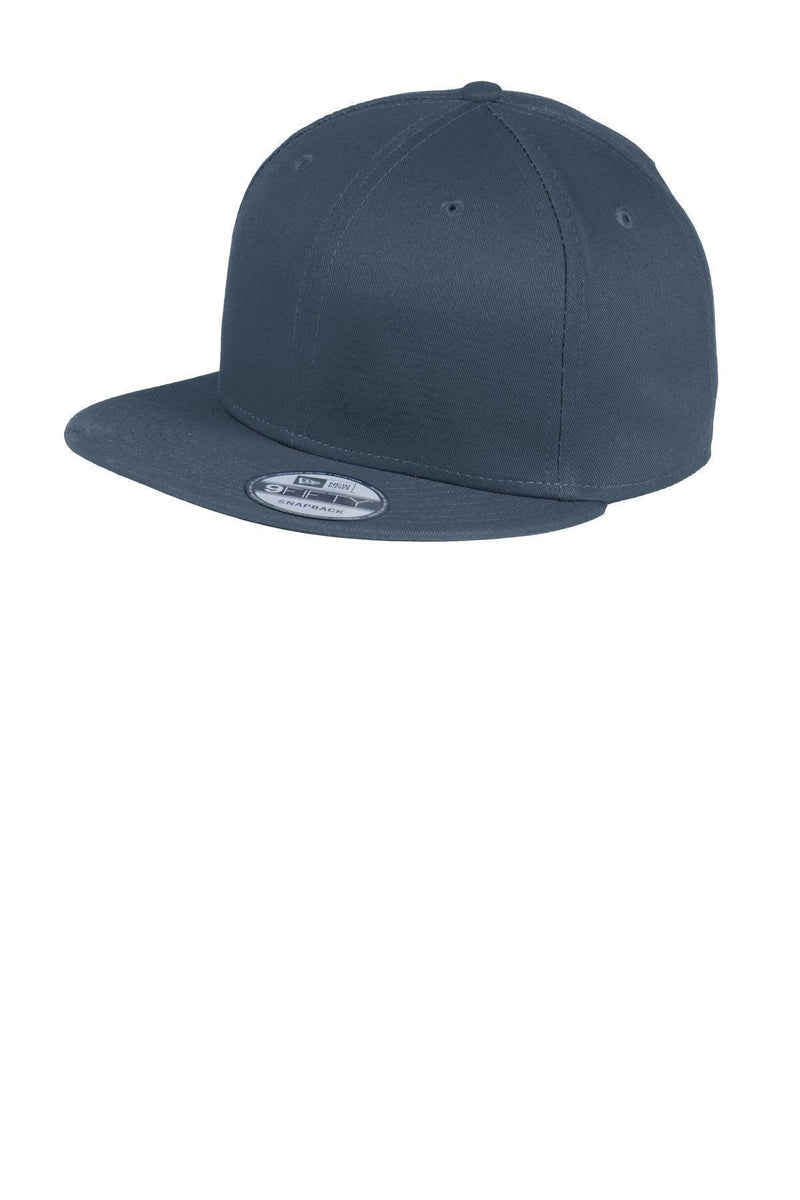 New Era - Flat Bill Snapback Cap. NE400-Caps-Deep Navy-OSFA-JadeMoghul Inc.