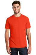 New Era Heritage Blend Crew Tee. NEA100-T-shirts-Deep Orange-4XL-JadeMoghul Inc.