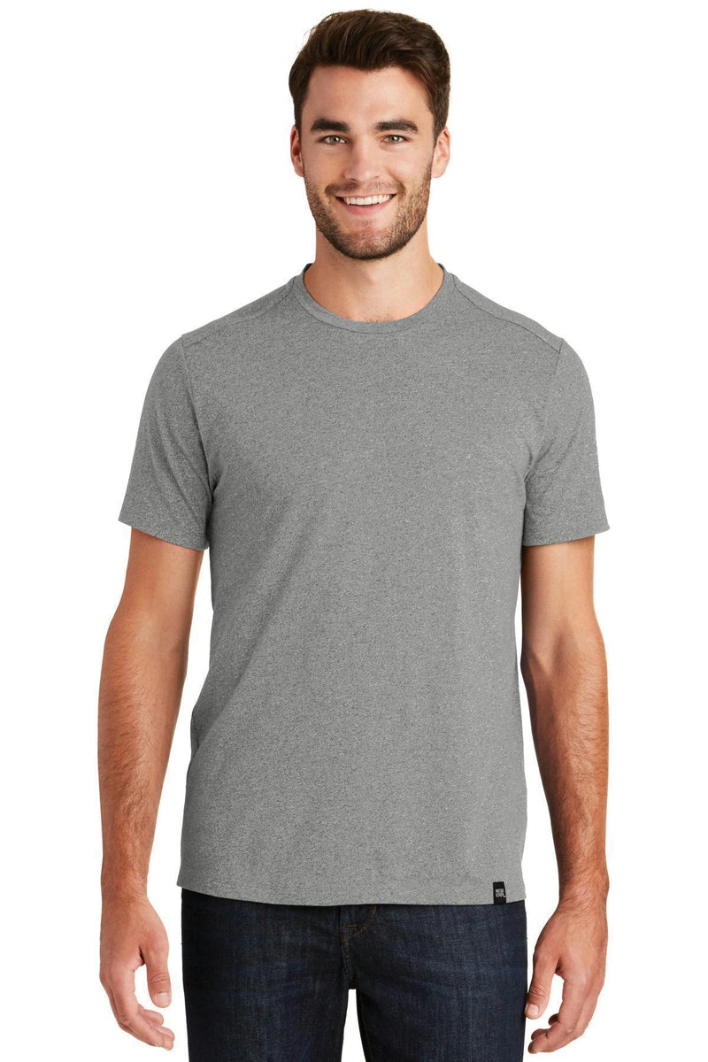 New Era Heritage Blend Crew Tee. NEA100-T-shirts-Shadow Grey Heather-4XL-JadeMoghul Inc.
