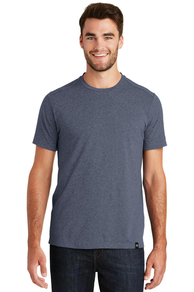 New Era Heritage Blend Crew Tee. NEA100-T-shirts-True Navy Heather-4XL-JadeMoghul Inc.