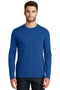 New Era Heritage BlendLong Sleeve Crew Tee. NEA102-T-shirts-Royal-4XL-JadeMoghul Inc.